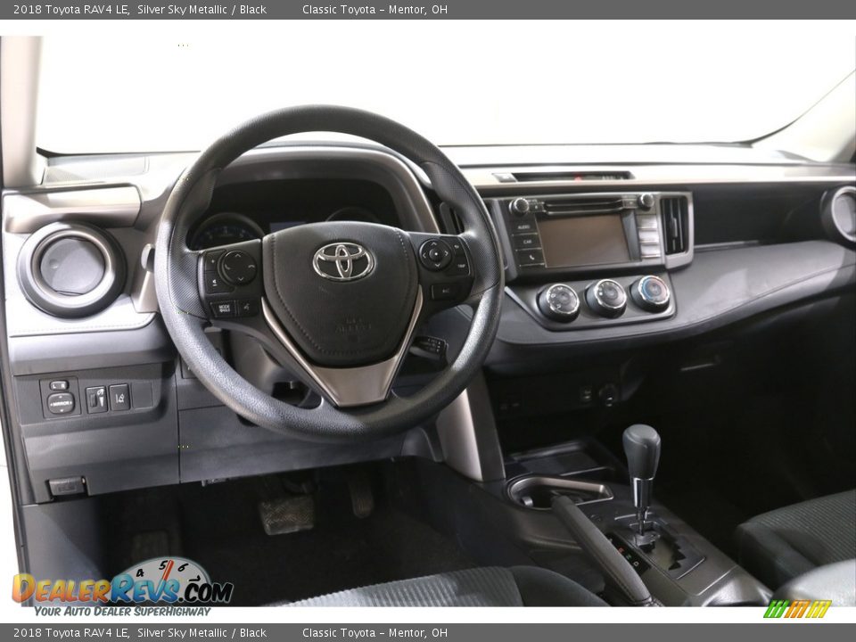 2018 Toyota RAV4 LE Silver Sky Metallic / Black Photo #6