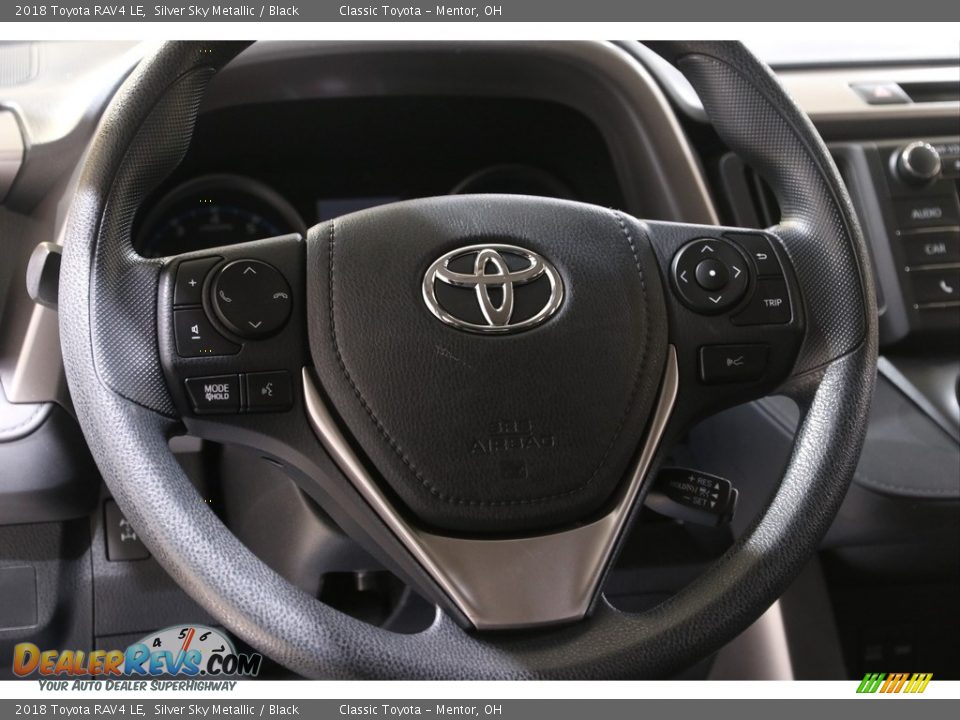 2018 Toyota RAV4 LE Silver Sky Metallic / Black Photo #7