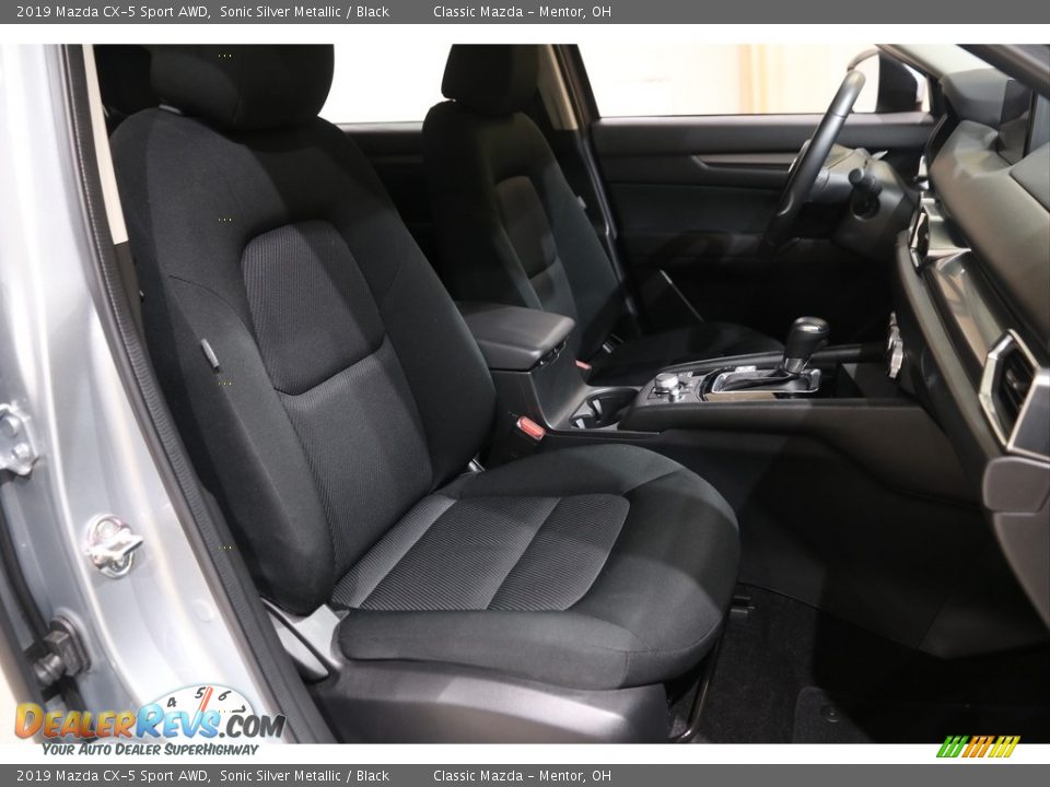 2019 Mazda CX-5 Sport AWD Sonic Silver Metallic / Black Photo #14