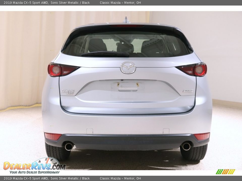 2019 Mazda CX-5 Sport AWD Sonic Silver Metallic / Black Photo #17