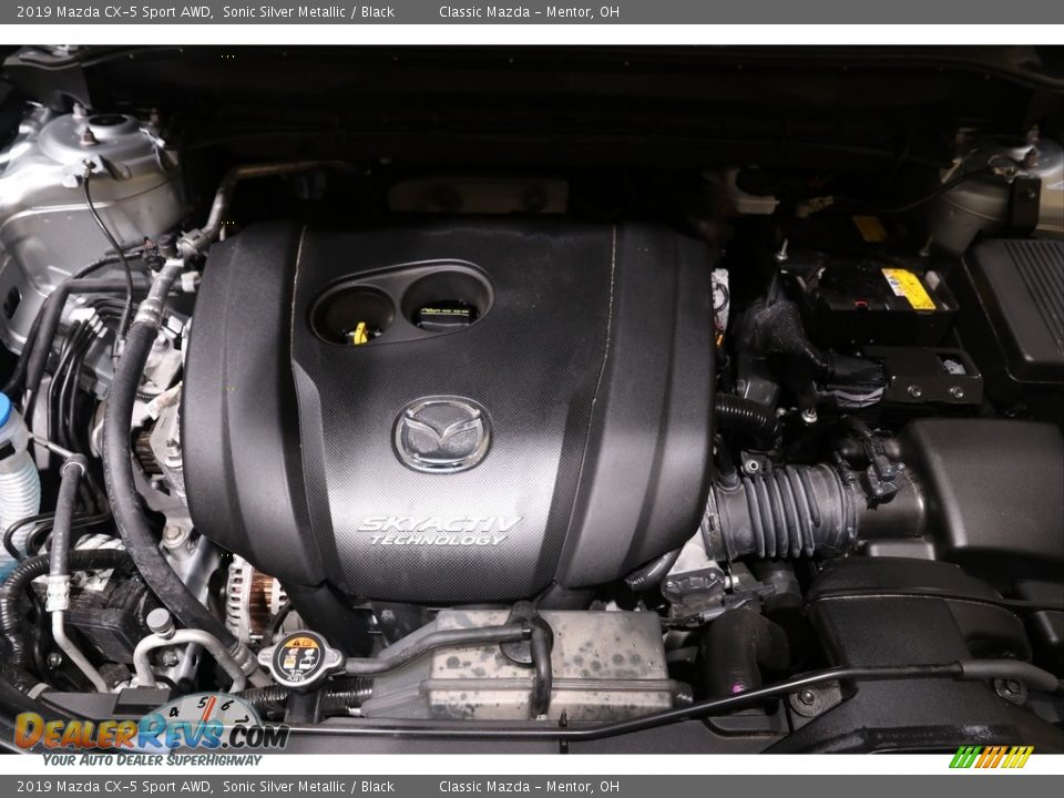 2019 Mazda CX-5 Sport AWD Sonic Silver Metallic / Black Photo #18