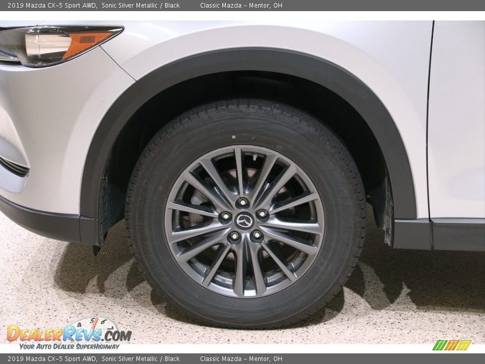 2019 Mazda CX-5 Sport AWD Sonic Silver Metallic / Black Photo #19