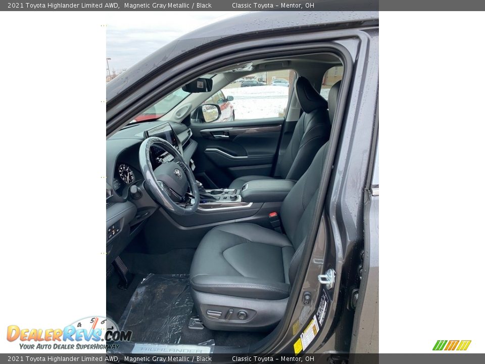 2021 Toyota Highlander Limited AWD Magnetic Gray Metallic / Black Photo #2