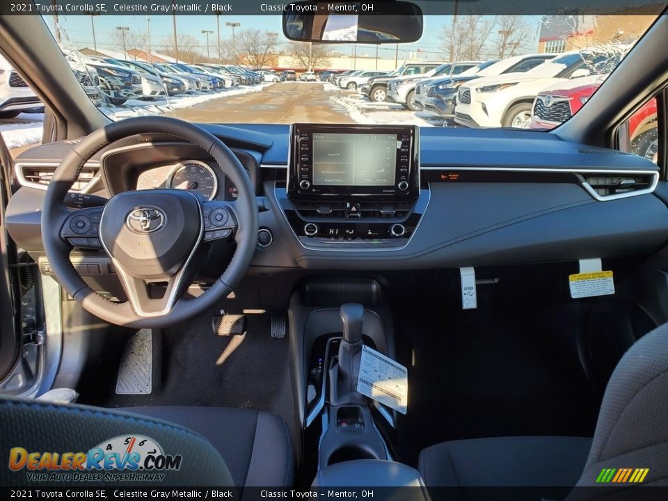 2021 Toyota Corolla SE Celestite Gray Metallic / Black Photo #4