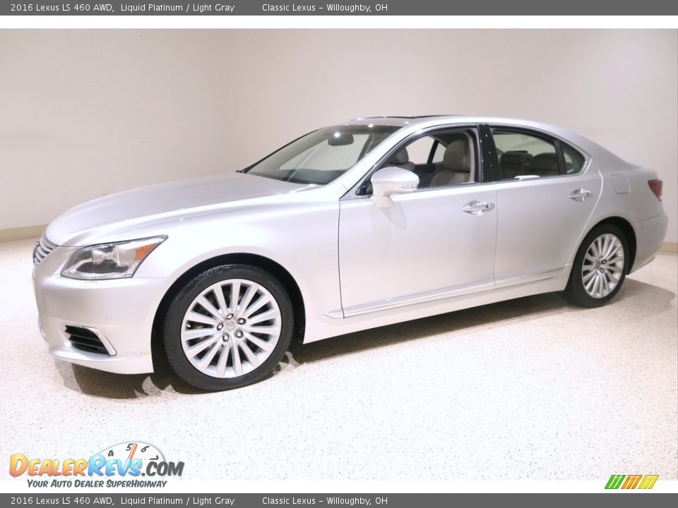 Liquid Platinum 2016 Lexus LS 460 AWD Photo #3