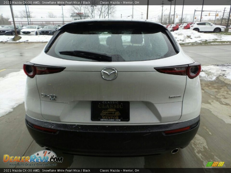 2021 Mazda CX-30 AWD Snowflake White Pearl Mica / Black Photo #8