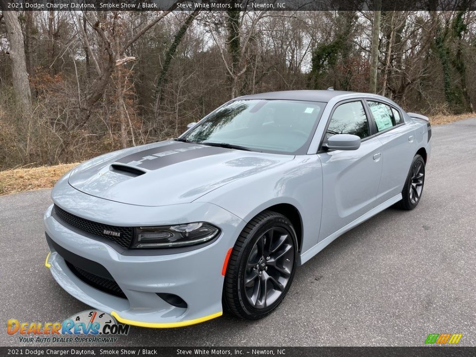 2021 Dodge Charger Daytona Smoke Show / Black Photo #2