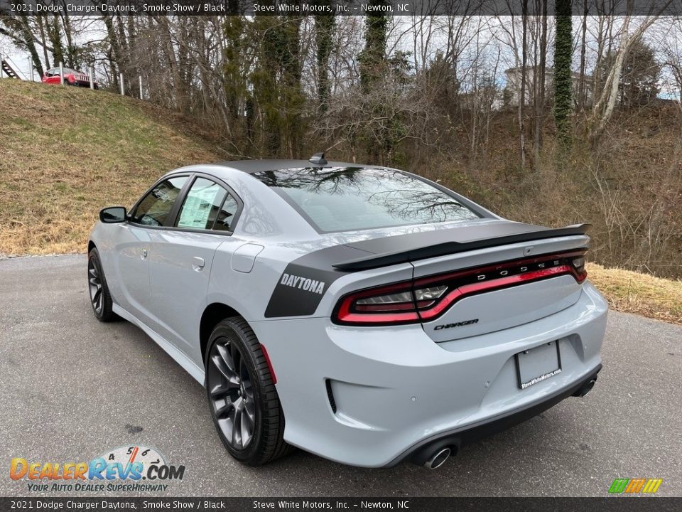 2021 Dodge Charger Daytona Smoke Show / Black Photo #8