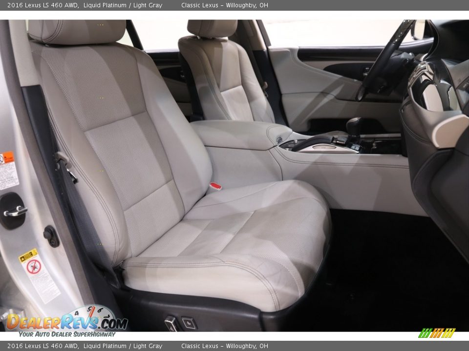 Front Seat of 2016 Lexus LS 460 AWD Photo #21