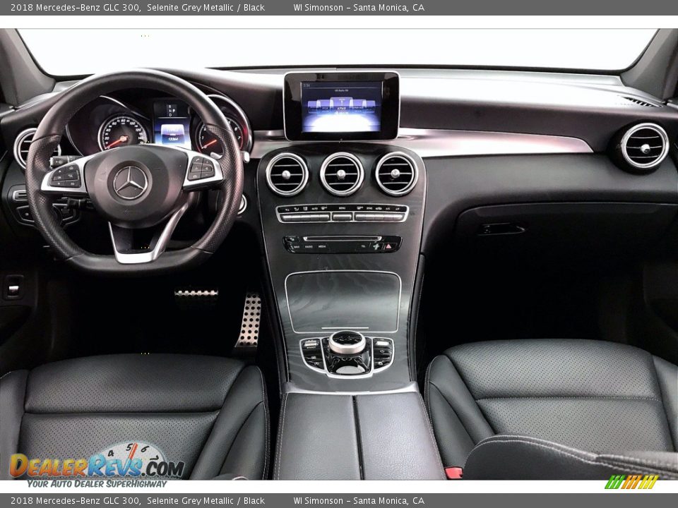 2018 Mercedes-Benz GLC 300 Selenite Grey Metallic / Black Photo #15