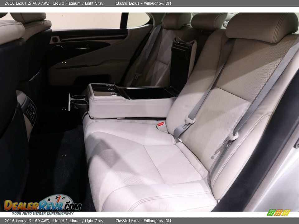 Rear Seat of 2016 Lexus LS 460 AWD Photo #24