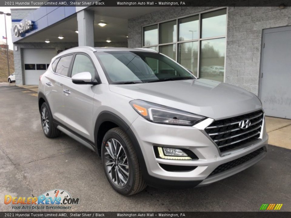 2021 Hyundai Tucson Limited AWD Stellar Silver / Black Photo #1