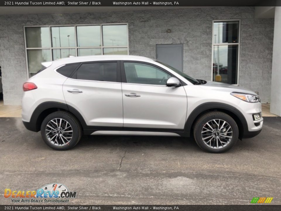 2021 Hyundai Tucson Limited AWD Stellar Silver / Black Photo #2