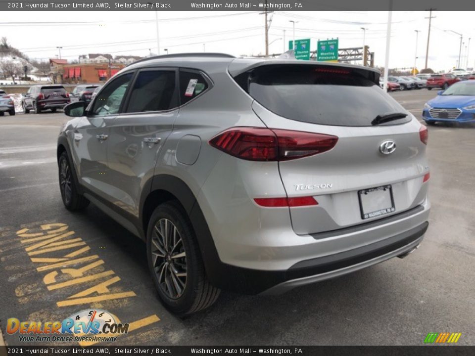 2021 Hyundai Tucson Limited AWD Stellar Silver / Black Photo #3