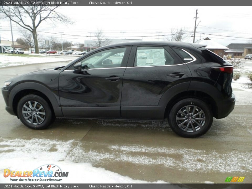 2021 Mazda CX-30 AWD Jet Black Mica / Black Photo #1