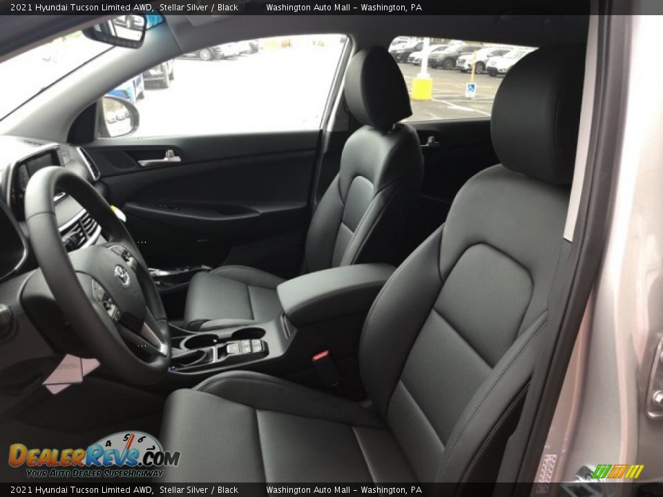 2021 Hyundai Tucson Limited AWD Stellar Silver / Black Photo #15