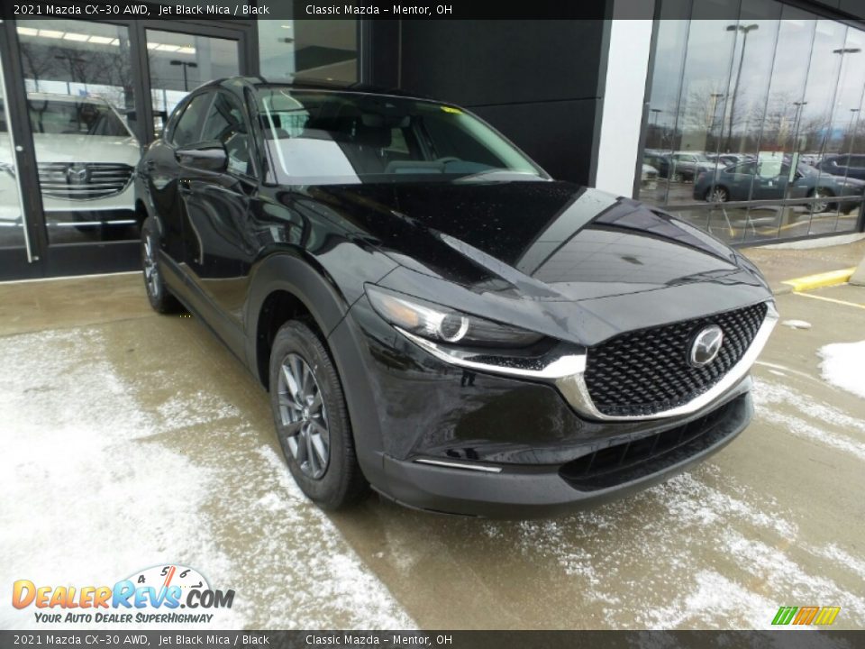 2021 Mazda CX-30 AWD Jet Black Mica / Black Photo #3
