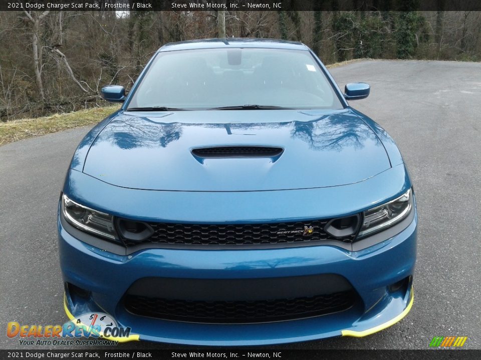 2021 Dodge Charger Scat Pack Frostbite / Black Photo #3