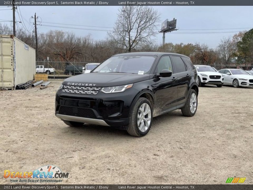 2021 Land Rover Discovery Sport S Santorini Black Metallic / Ebony Photo #1