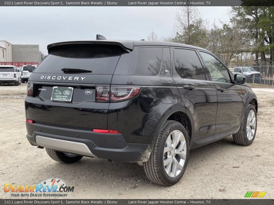 2021 Land Rover Discovery Sport S Santorini Black Metallic / Ebony Photo #3