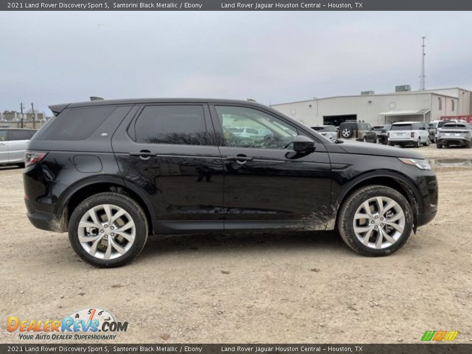 2021 Land Rover Discovery Sport S Santorini Black Metallic / Ebony Photo #7