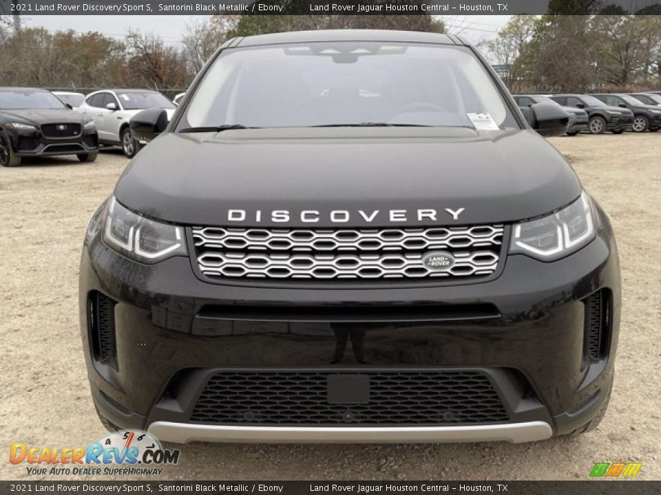2021 Land Rover Discovery Sport S Santorini Black Metallic / Ebony Photo #9