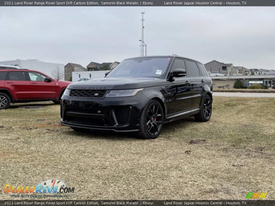 2021 Land Rover Range Rover Sport SVR Carbon Edition Santorini Black Metallic / Ebony Photo #1