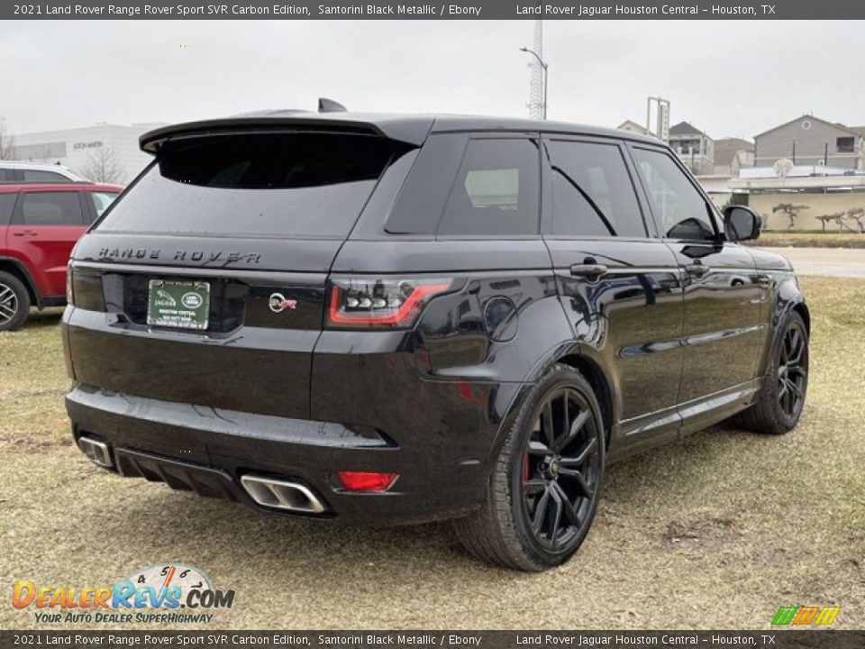 2021 Land Rover Range Rover Sport SVR Carbon Edition Santorini Black Metallic / Ebony Photo #3