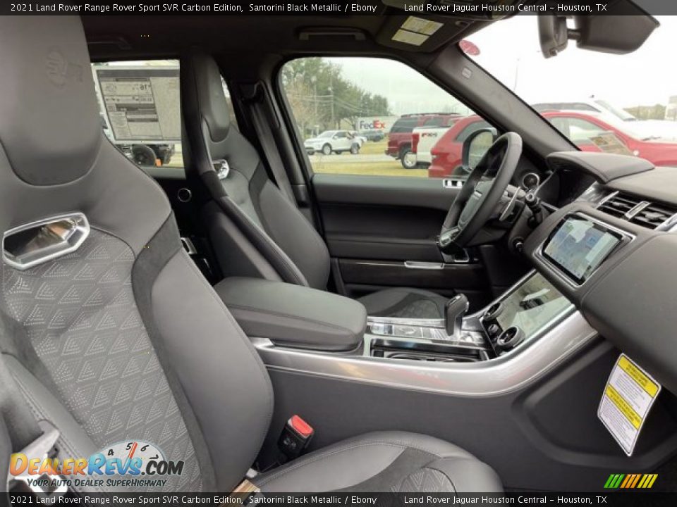 Front Seat of 2021 Land Rover Range Rover Sport SVR Carbon Edition Photo #4