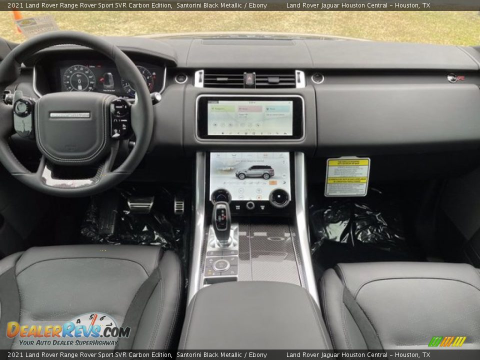Dashboard of 2021 Land Rover Range Rover Sport SVR Carbon Edition Photo #5