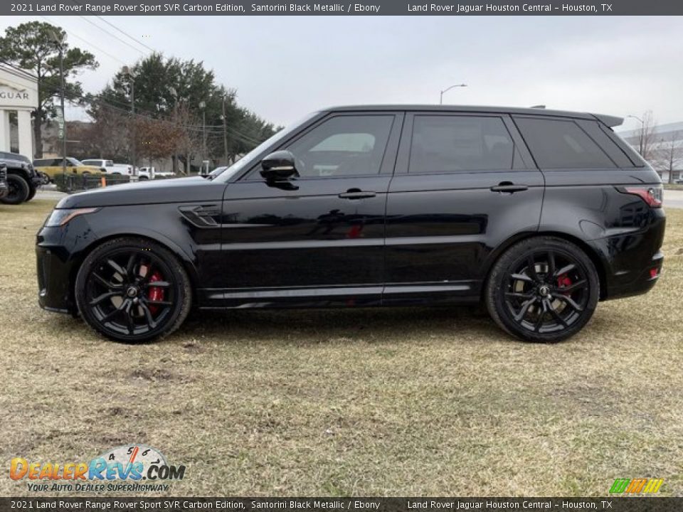 2021 Land Rover Range Rover Sport SVR Carbon Edition Santorini Black Metallic / Ebony Photo #7