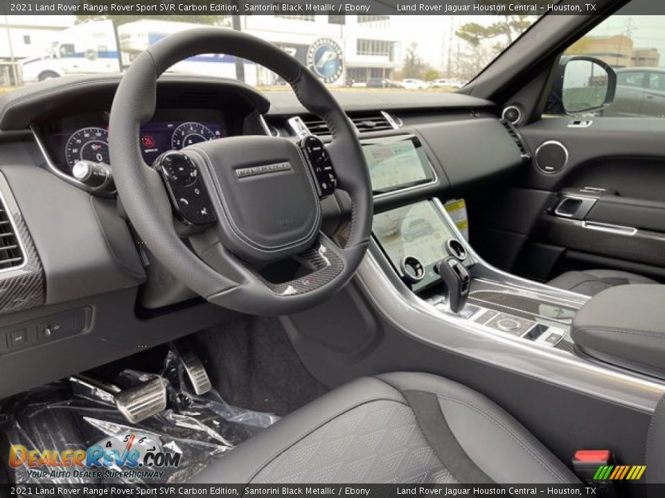 Ebony Interior - 2021 Land Rover Range Rover Sport SVR Carbon Edition Photo #18
