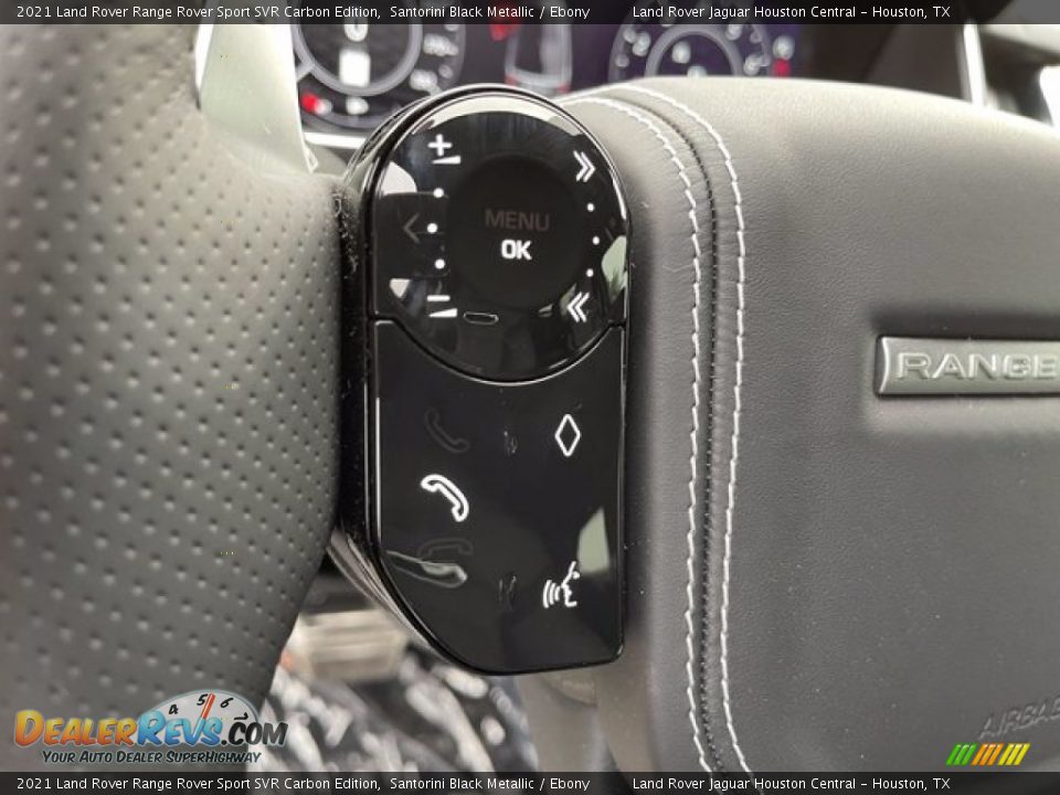 2021 Land Rover Range Rover Sport SVR Carbon Edition Steering Wheel Photo #19