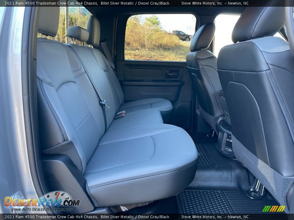 2021 Ram 4500 Tradesman Crew Cab 4x4 Chassis Billet Silver Metallic / Diesel Gray/Black Photo #14