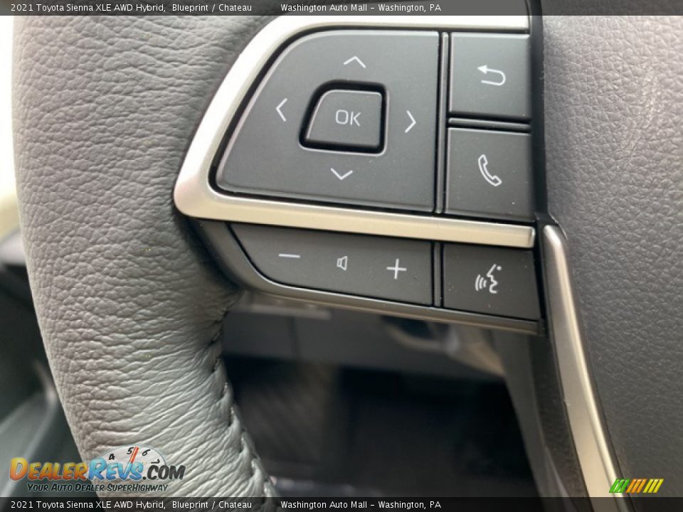 2021 Toyota Sienna XLE AWD Hybrid Blueprint / Chateau Photo #6