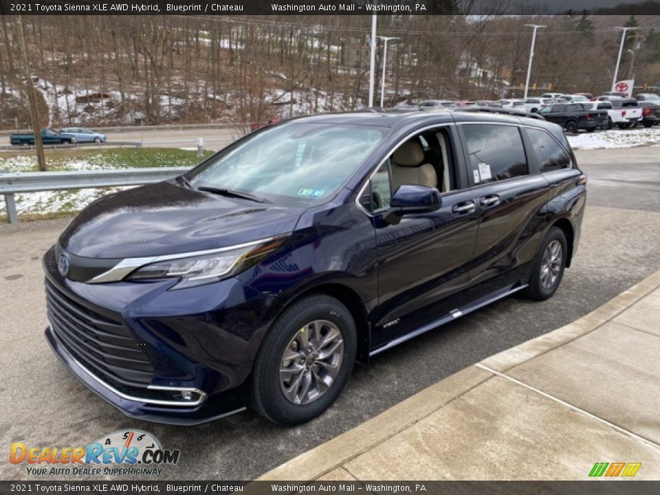 2021 Toyota Sienna XLE AWD Hybrid Blueprint / Chateau Photo #13