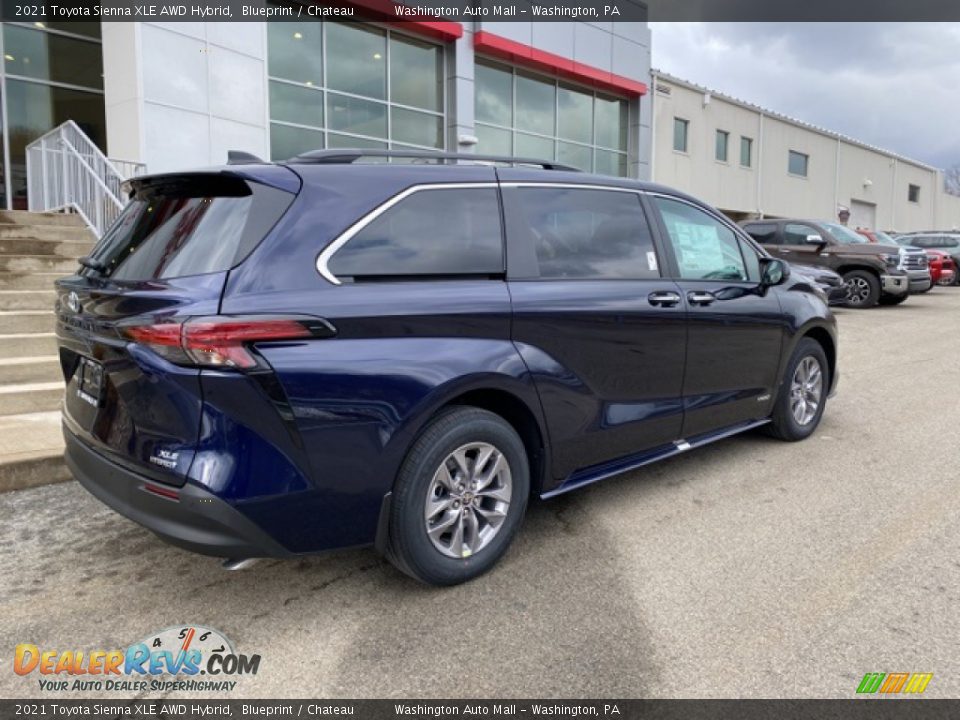 2021 Toyota Sienna XLE AWD Hybrid Blueprint / Chateau Photo #14