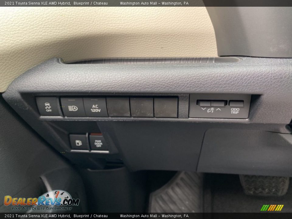 2021 Toyota Sienna XLE AWD Hybrid Blueprint / Chateau Photo #20