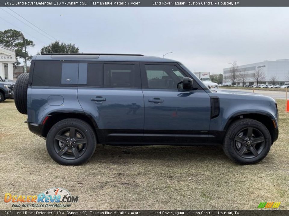 2021 Land Rover Defender 110 X-Dynamic SE Tasman Blue Metallic / Acorn Photo #8