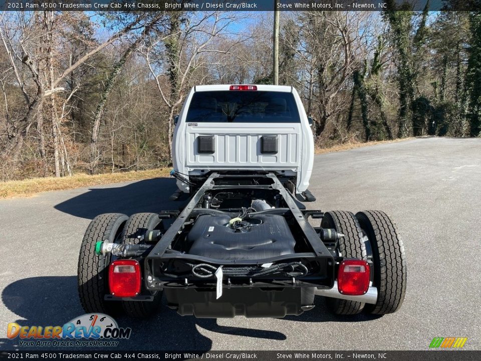 2021 Ram 4500 Tradesman Crew Cab 4x4 Chassis Bright White / Diesel Gray/Black Photo #7