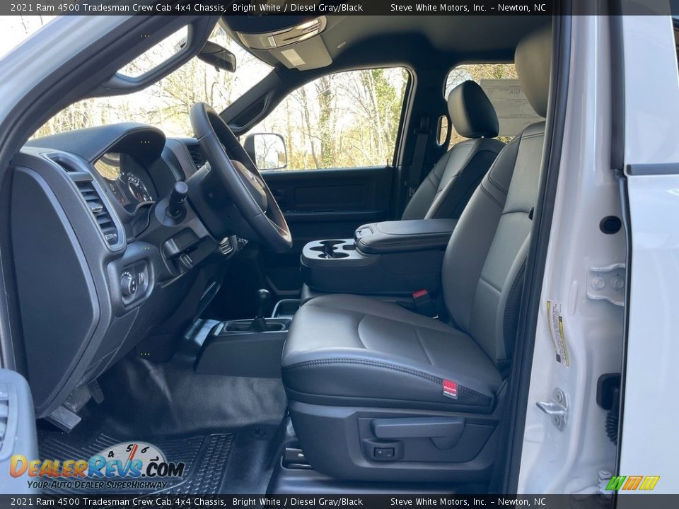 Front Seat of 2021 Ram 4500 Tradesman Crew Cab 4x4 Chassis Photo #10