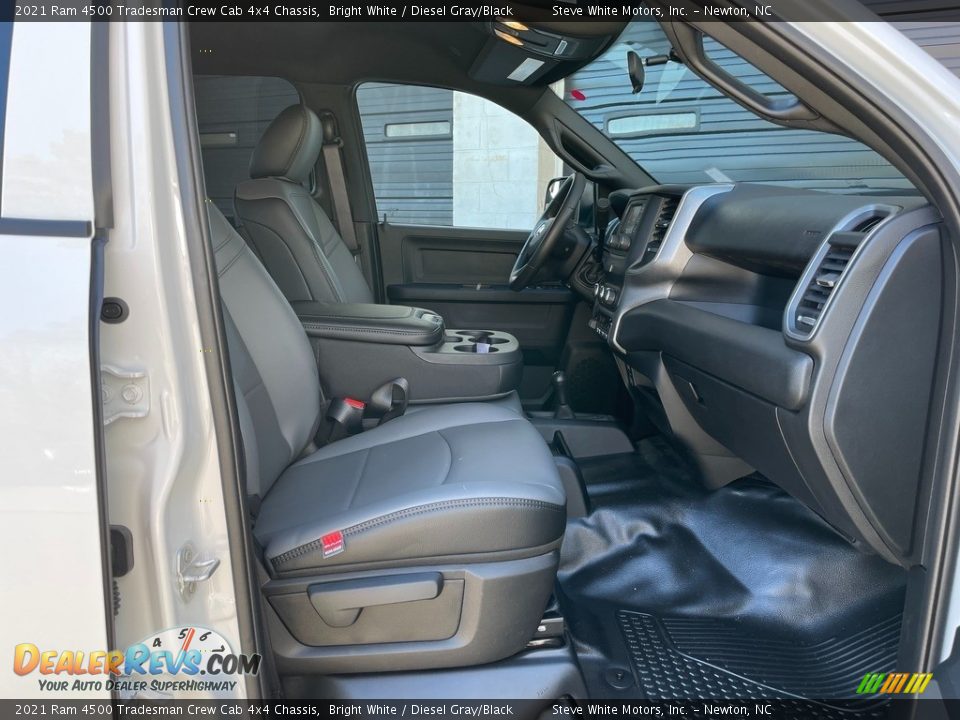 Front Seat of 2021 Ram 4500 Tradesman Crew Cab 4x4 Chassis Photo #15