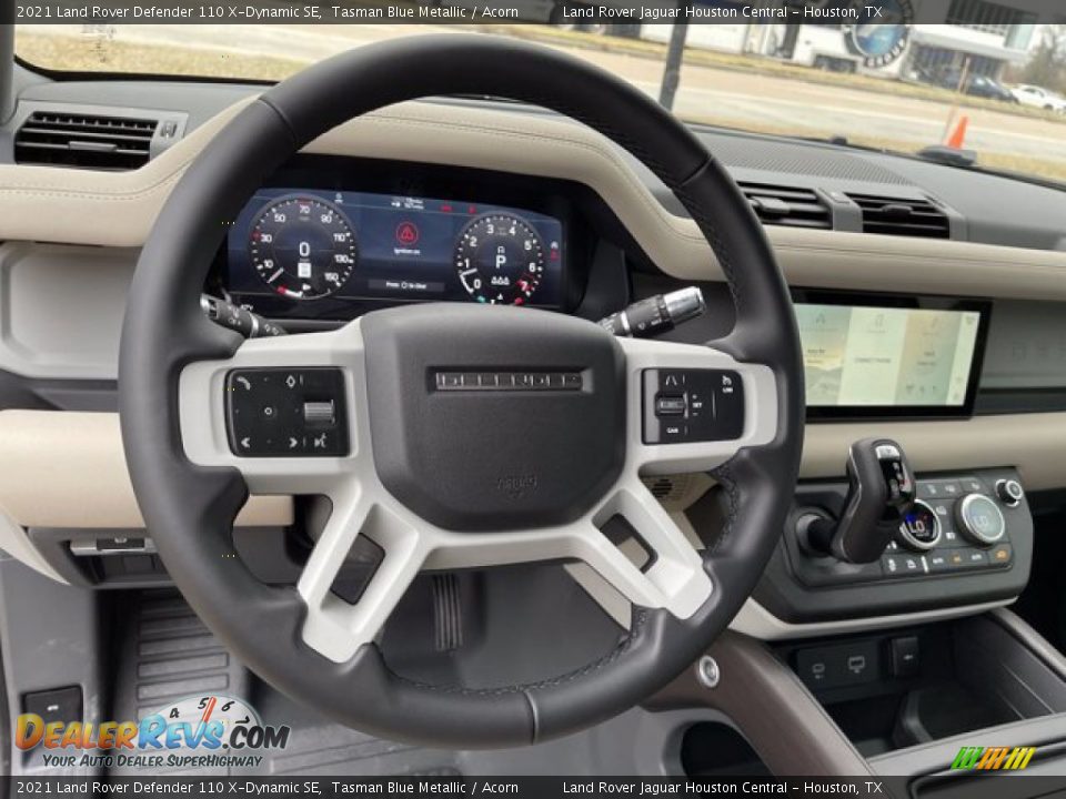 2021 Land Rover Defender 110 X-Dynamic SE Steering Wheel Photo #20