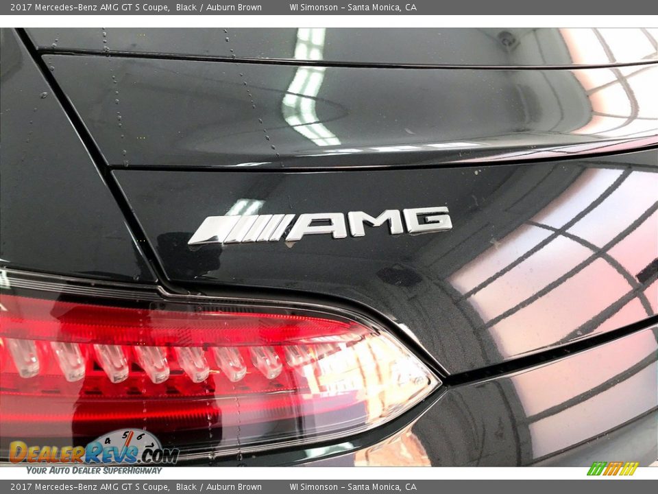2017 Mercedes-Benz AMG GT S Coupe Black / Auburn Brown Photo #27