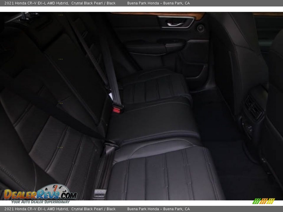 2021 Honda CR-V EX-L AWD Hybrid Crystal Black Pearl / Black Photo #26