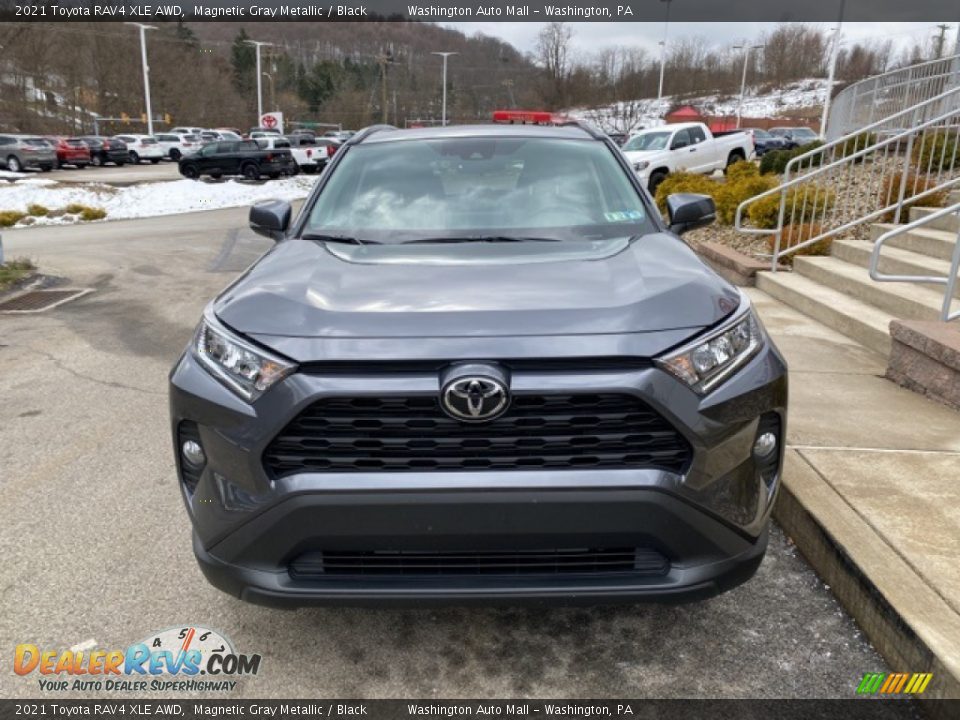 2021 Toyota RAV4 XLE AWD Magnetic Gray Metallic / Black Photo #12