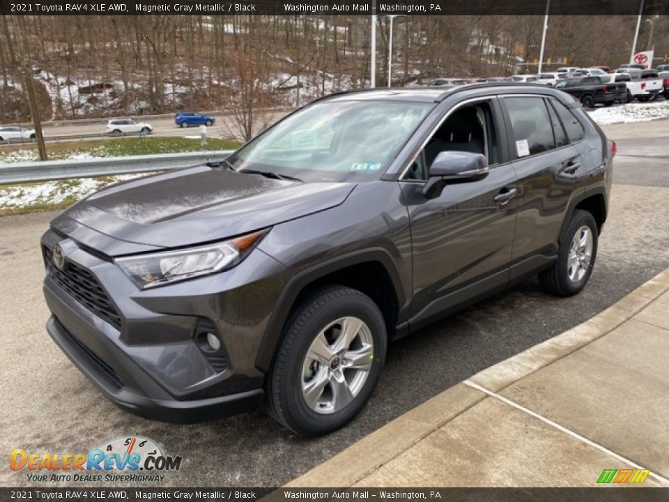 2021 Toyota RAV4 XLE AWD Magnetic Gray Metallic / Black Photo #14