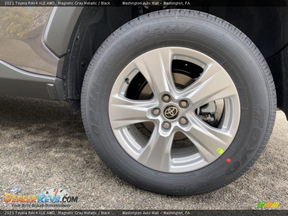 2021 Toyota RAV4 XLE AWD Magnetic Gray Metallic / Black Photo #32