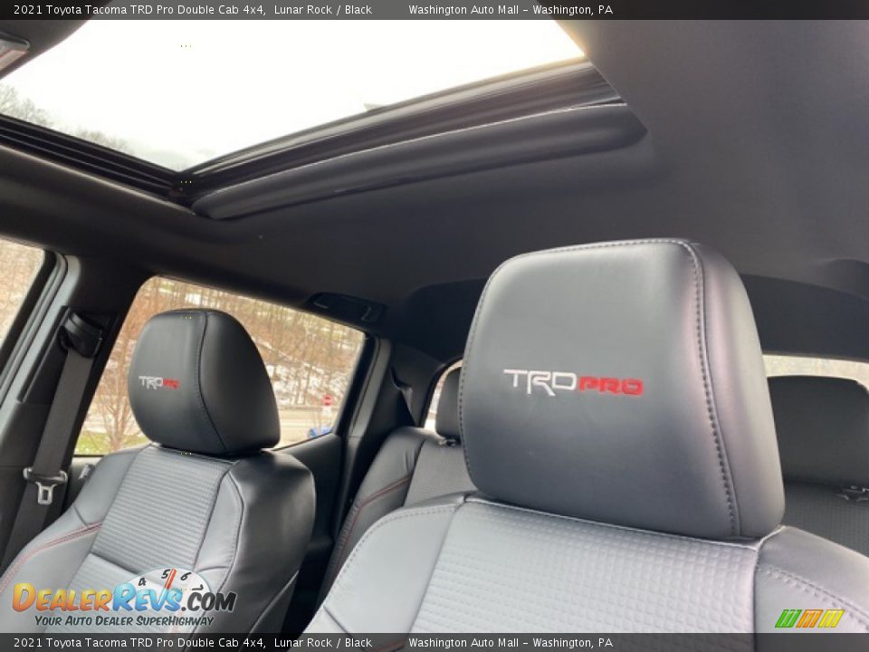 2021 Toyota Tacoma TRD Pro Double Cab 4x4 Lunar Rock / Black Photo #12