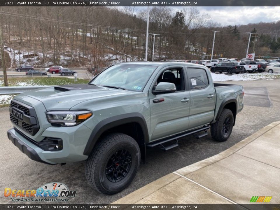 2021 Toyota Tacoma TRD Pro Double Cab 4x4 Lunar Rock / Black Photo #14